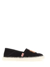 Kenzo Espadrille With Logo In Black