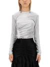 RABANNE PACO RABANNE DRAPED TOP