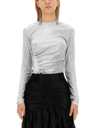 PACO RABANNE PACO RABANNE DRAPED TOP