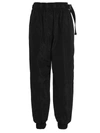 Proenza Schouler Nylon And Silk Taffeta Trousers In Black