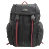 GUCCI GUCCI TECHPACK BLACK CANVAS BACKPACK BAG (PRE-OWNED)
