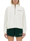 SPORTY AND RICH SPORTY & RICH SWEATSHIRT WITH LOGO