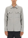 Theory Wool Jacket In Grey
