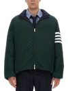 Thom Browne Reversible Jacket In Blue