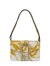 Versace Jeans Couture Chain Couture Crossbody Bag In White