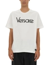VERSACE VERSACE T-SHIRT WITH 1978 RE-EDITION LOGO