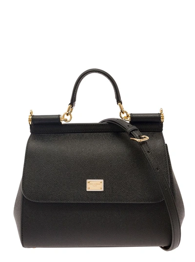 Dolce & Gabbana - Medium Sicily Bag In Black  