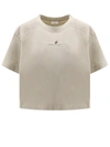 Brunello Cucinelli Lightweight Jersey Cropped Nature T-shirt