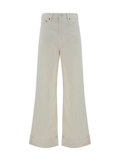 Agolde Dame Pants In White