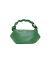 Ganni Green Mini  Bou Bag In Green