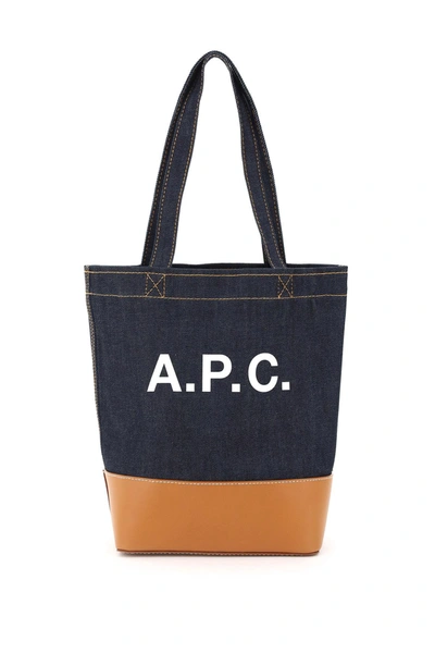 Apc Axelle Logo Tote Bag In Multi-colored