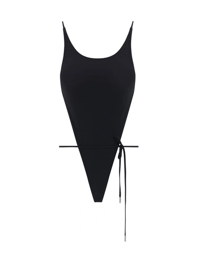 Saint Laurent Costume Da Bagno In Black