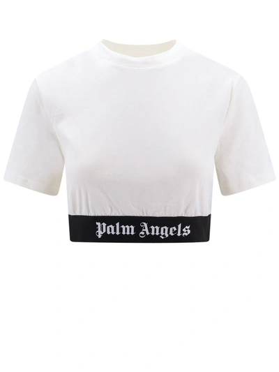 Palm Angels Top In Bianco