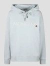MONCLER EMBROIDERED LOGO HOODIE
