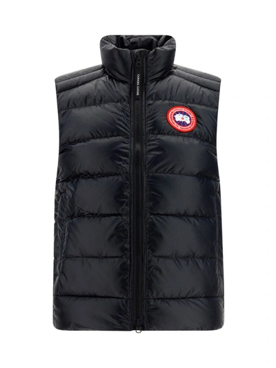 Canada Goose Crofton Quilted Shell Gilet In Dark Grey