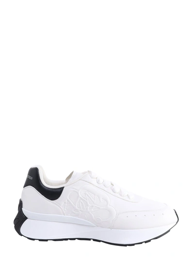 ALEXANDER MCQUEEN LEATHER SNEAKERS