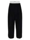 Alexander Wang Logo Boxer Shorts Featuring Elastic Waistband