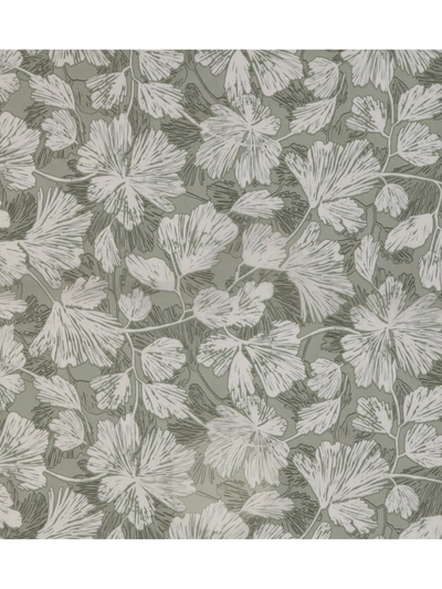 Brunello Cucinelli Floral-print Silk Scarf In Verde