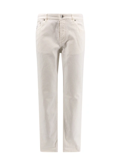 Brunello Cucinelli Jeans In White