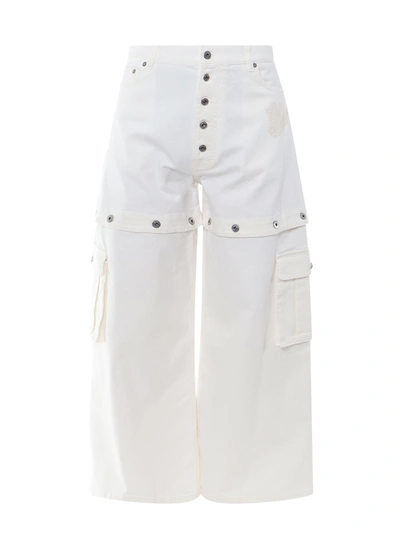 Off-white 90s Mid-rise Straight-leg Jeans In White