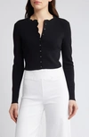 TED BAKER KKLARA SCALLOP TRIM CARDIGAN