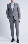TED BAKER TED BAKER LONDON JAY SLIM FIT WINDOWPANE CHECK WOOL SUIT