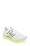 New Balance Fuelcell Propel V4 Running Shoe In White/green/blue