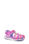 See Kai Run Girls' Paley Ii Sandals - Toddler In Hot Pink/ Purple