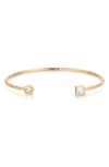 Ettika Cubic Zirconia Cuff Bracelet In Gold