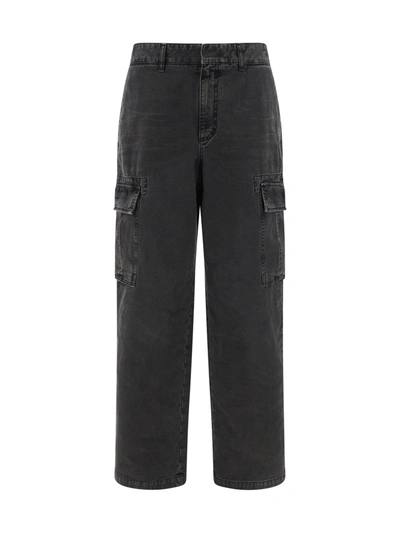 Givenchy Cotton-canvas Cargo Trousers In Black