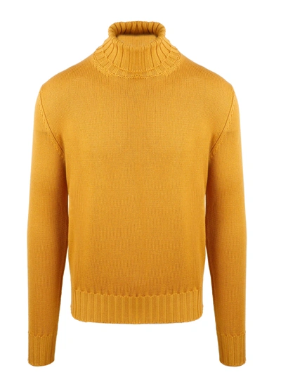 Moreno Martinelli Turtleneck Sweater In Orange