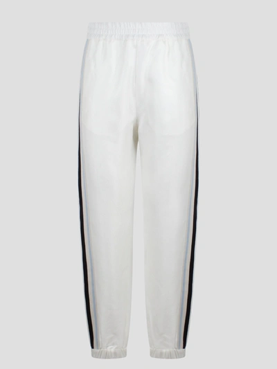 MONCLER TWILL JOGGING TROUSERS
