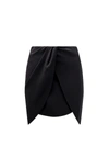Off-white Wo Twist Wool Miniskirt
