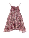 Isabel Marant Étoile Marant Étoile Woman Top Burgundy Size 10 Viscose