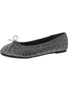 Feversole Womens Metallic Glitter Ballet Flats In Multi