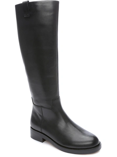 Sanctuary Womens Side Zipper Tall Knee-high Boots In Black