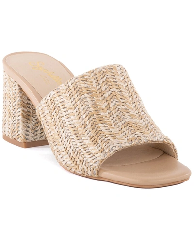 Seychelles Lou Lou Raffia Sandal In Beige