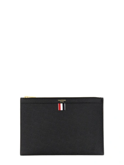 Thom Browne Small Document Holder In Black