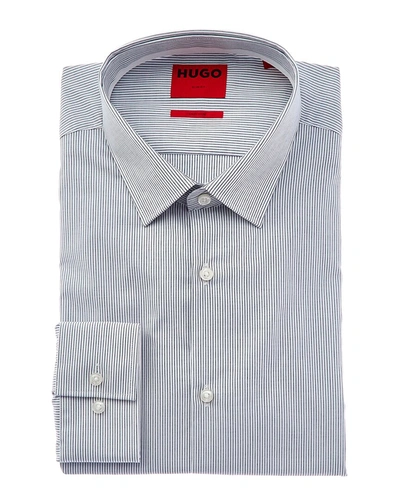 Hugo Boss Koey Slim Fit Dress Shirt In Blue
