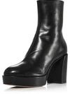 3.1 PHILLIP LIM NAOMI WOMENS FAUX LEATHER SHORT MID-CALF BOOTS