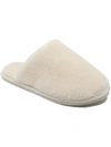 SPLENDID CECIL WOMENS FAUX FUR WOOL BLEND SLIDE SLIPPERS