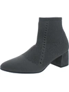 Eileen Fisher Womens Suede Solid Ankle Boots In Pink