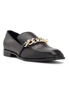 NINE WEST ONXE WOMENS CHAIN SLIP ON LOAFERS