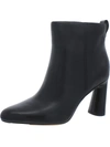 VINCE HILLSIDE WOMENS LEATHER HEELS ANKLE BOOTS