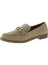 ANNE KLEIN PASTRY WOMENS FAUX SUEDE SLIP ON LOAFERS