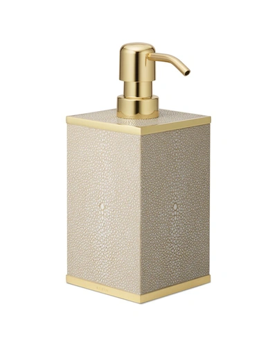 Aerin Shagreen Soap Pump In Gold