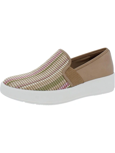 Clarks Layton Petal Womens Leather Slip-on Boat Shoes In Multi