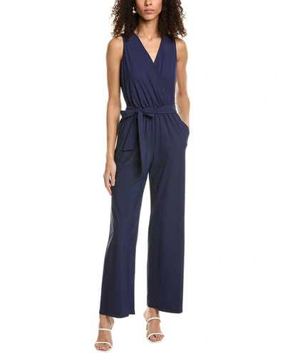 Jude Connally Vera Faux Wrap Jumpsuit In Blue