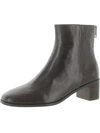 MADEWELL WOMENS LEATHER CRINKLE ANKLE BOOTS