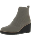 Eileen Fisher Quill-st Womens Leather Pull On Ankle Boots In Multi
